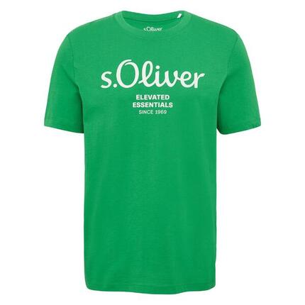 T-Shirt Herren 1er Pack Bequem sitzend-Logo T-Shirt