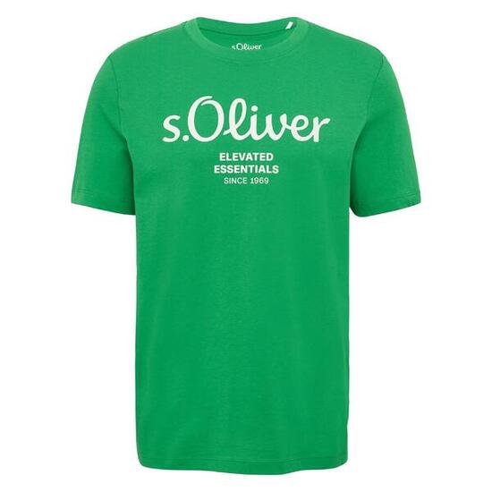 T-Shirt Herren 1er Pack Bequem sitzend-Logo T-Shirt