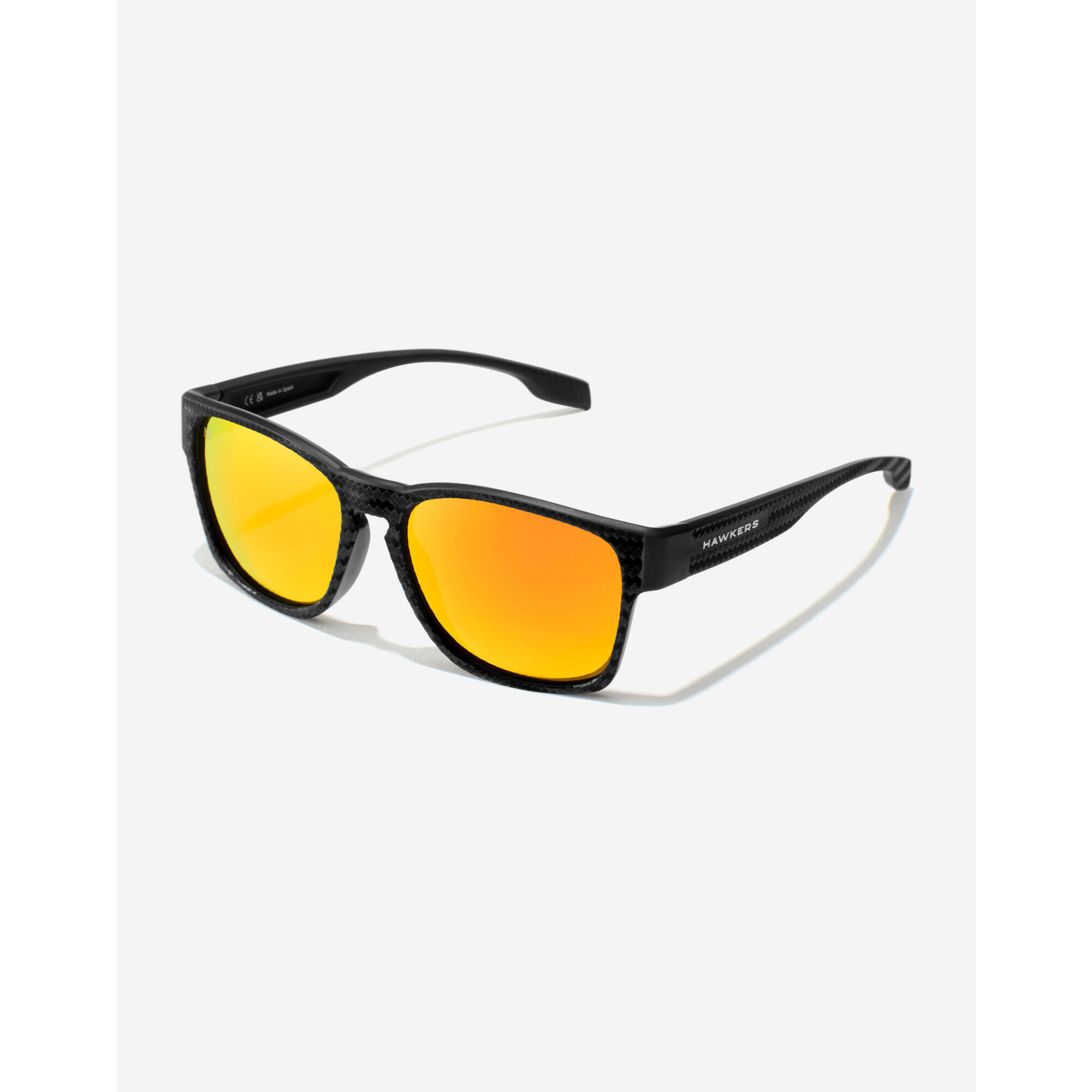 Hawkers - Hawkers - Lunettes Soleil Pour Homme Femme Core Raw Carbon Fiber Polarized - Lunettes De Soleil - Jaune - Taille Unique - Decathlon