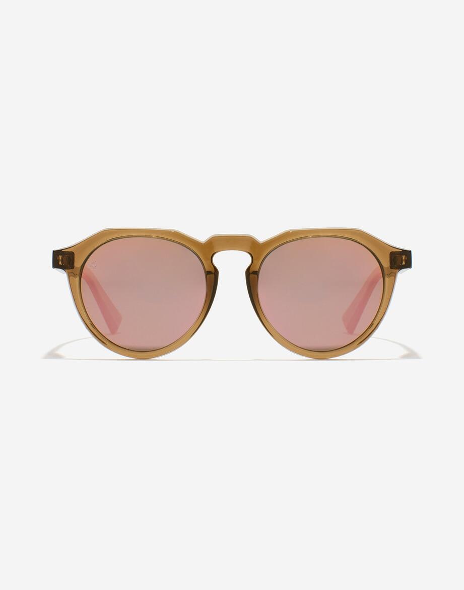 HAWKERS - Zonnebril voor Heren en Dames - WARWICK RAW POLARIZED BROWN ROSE GOLD 2/6