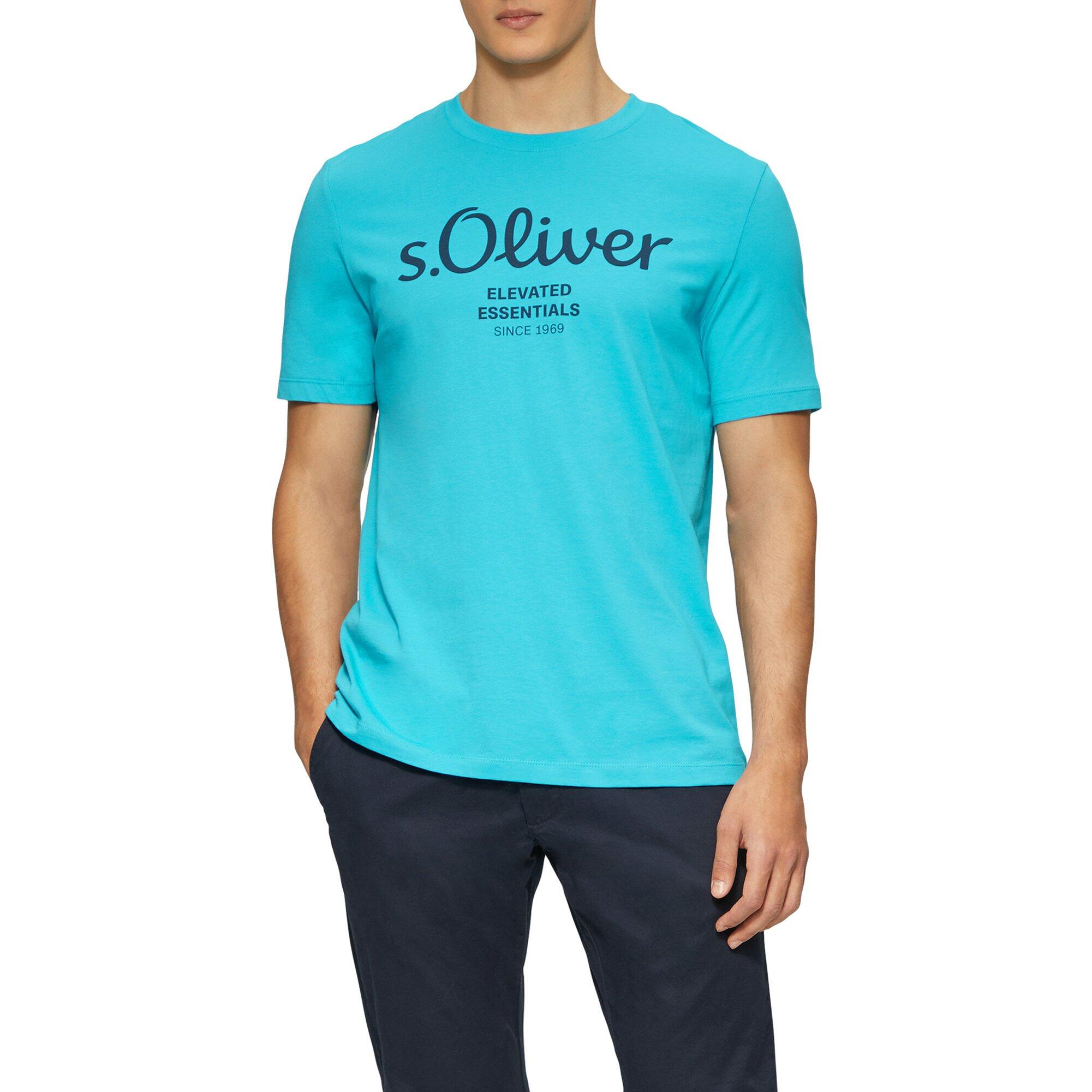 T-Shirt Herren 1er Pack Bequem sitzend-Logo T-Shirt 2/4