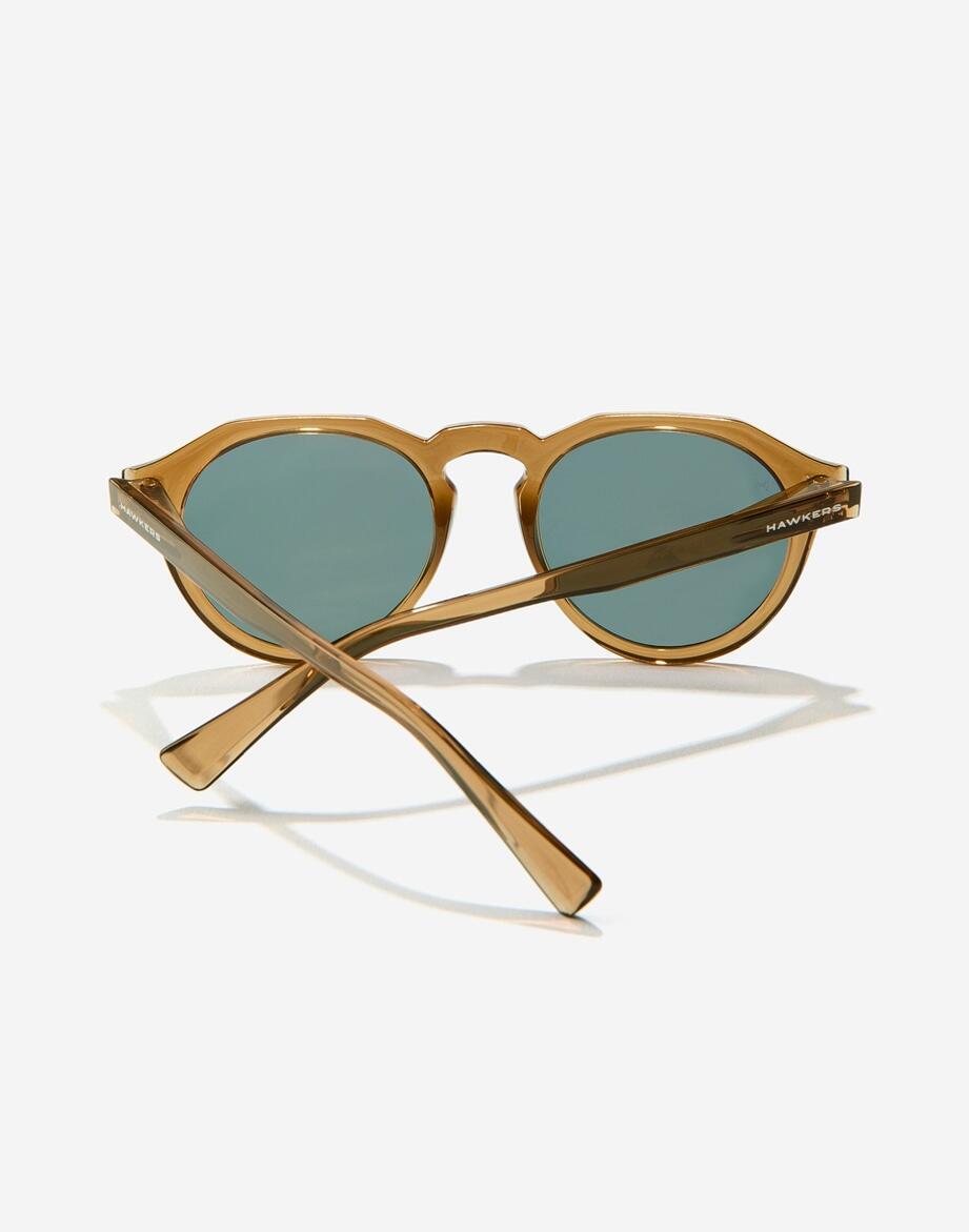HAWKERS - Zonnebril voor Heren en Dames - WARWICK RAW POLARIZED BROWN ROSE GOLD 4/6