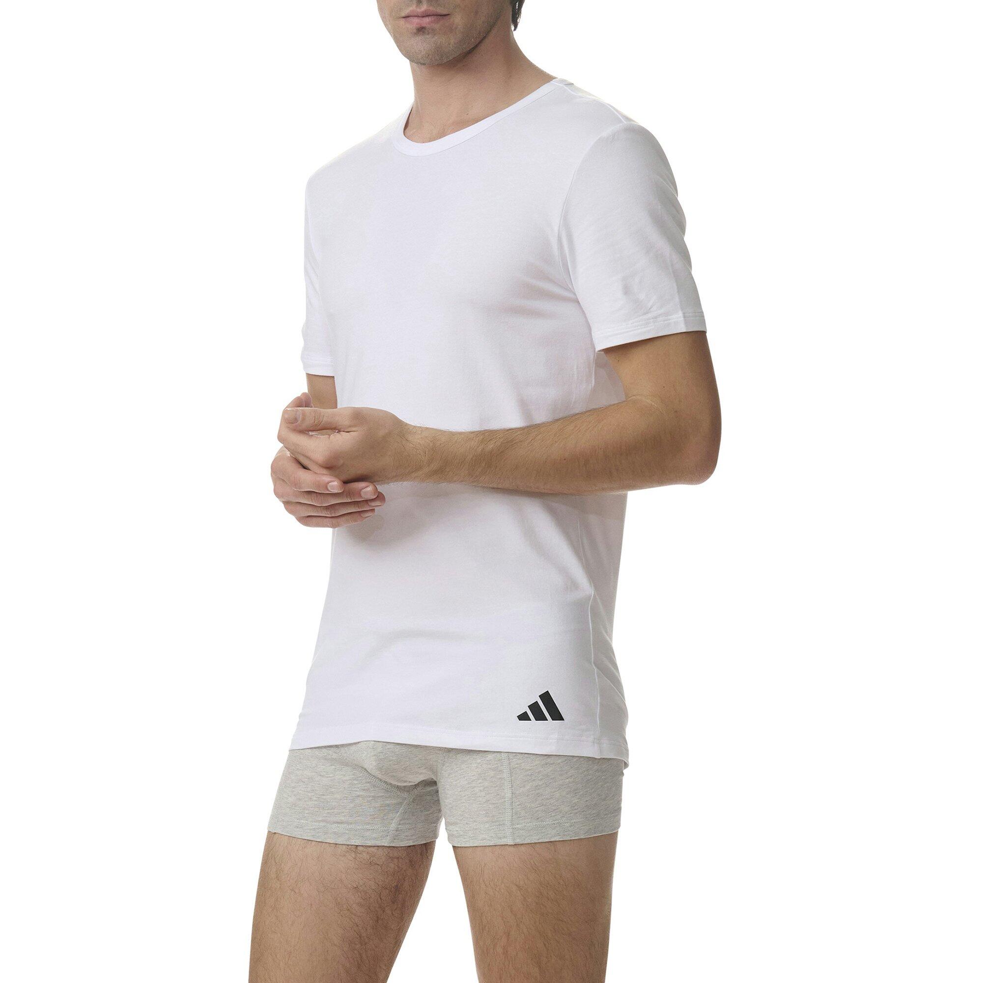 T-Shirt Herren 4er Pack Figurbetont-Crew Neck Shirt Active Flex Cotton 4P 4/5