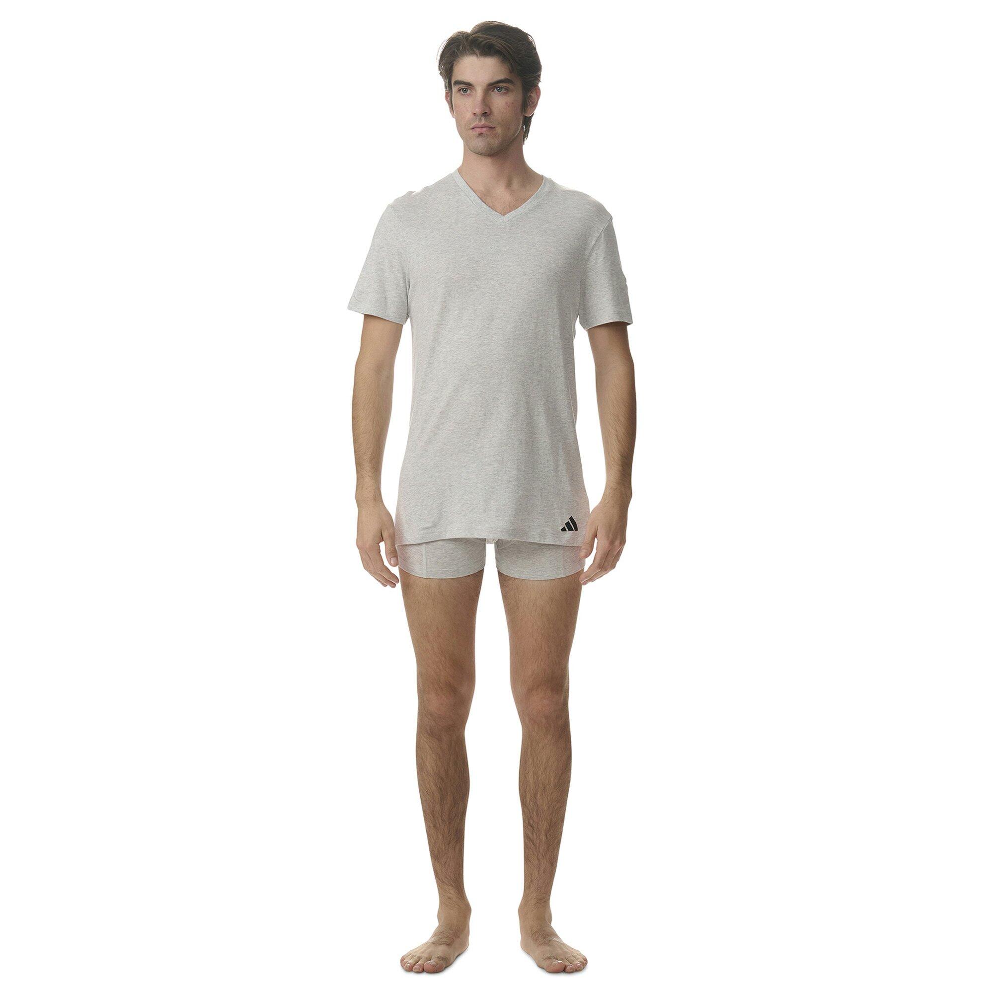 T-Shirt Herren 6er Pack Figurbetont-V-Neck Shirt, Active Core Cotton 6PK 2/7
