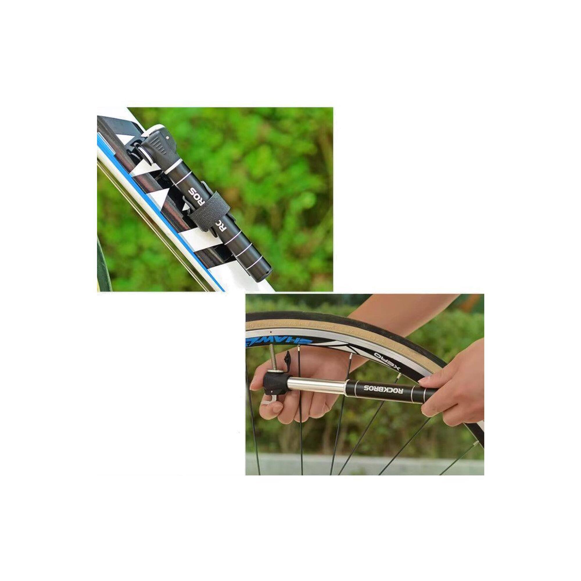 Pompă de mână bicicletă Ultra-Light JG-1040BBK