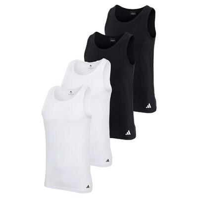 Unterhemd Herren 4er Pack Figurbetont-Tank Top Active Flex Cotton 4PK