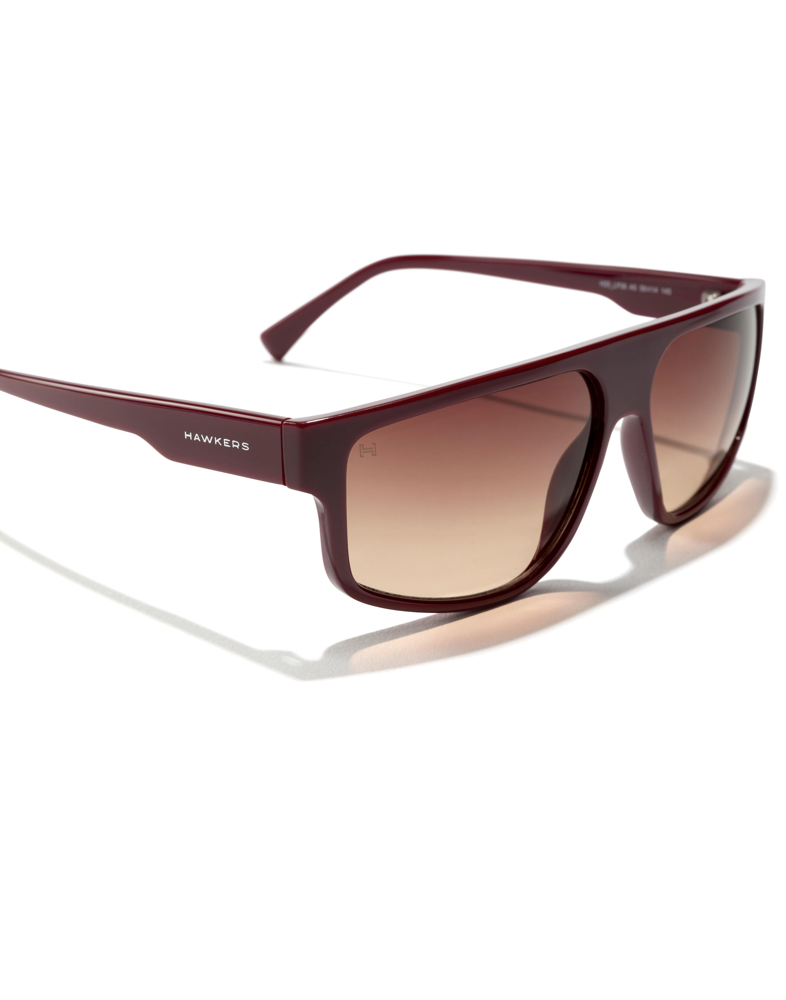 HAWKERS - Lunettes de soleil pour Homme et Femme - ASTRO - MAROON TERRACOTA ECO 3/8