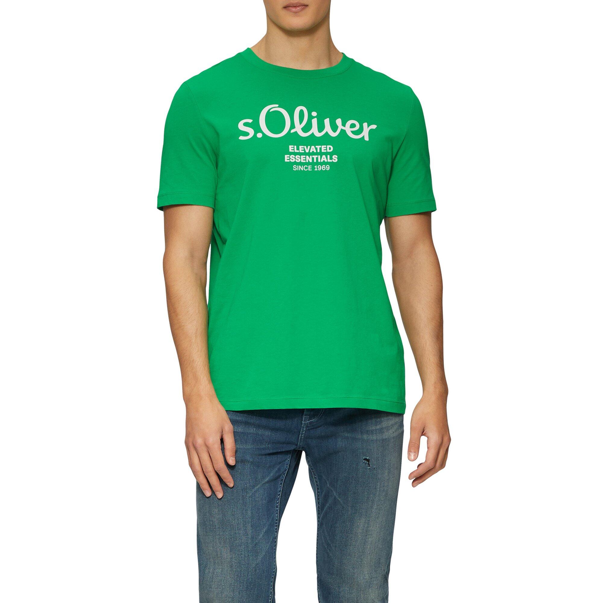 T-Shirt Herren 1er Pack Bequem sitzend-Logo T-Shirt 2/4