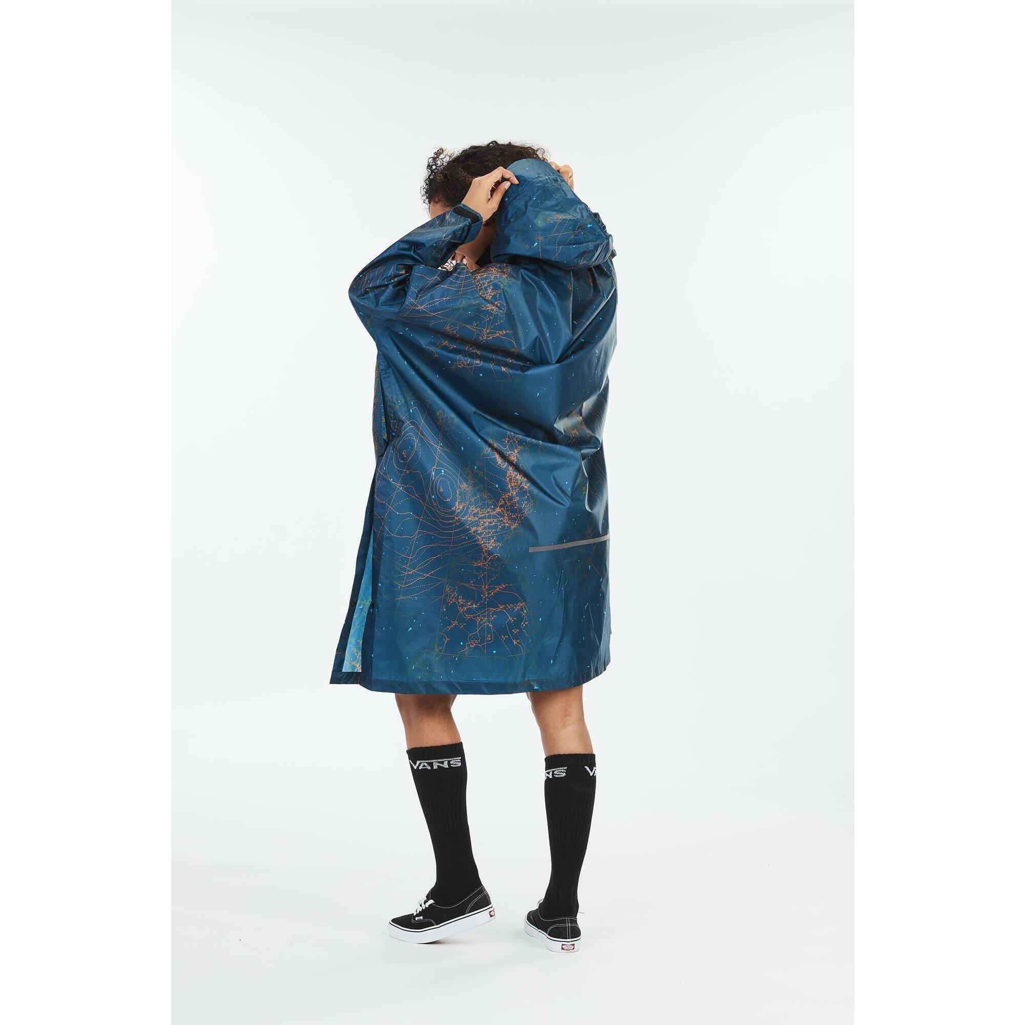 After Essentials - Poncho De Pluie Adulte - Unisexe - Pressure - Coupe-pluie - Bleu - No Size - Decathlon
