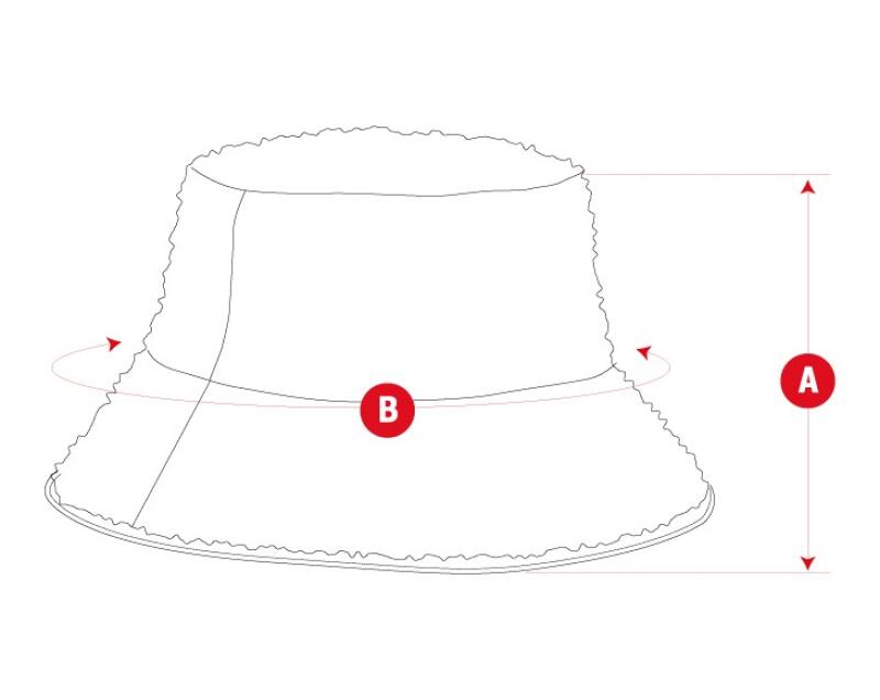 Sombrero pescador reversible de sherpa y acolchado lifestyle Hombre y Mujer Dobb 7/8