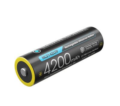 Nitecore nl2142ltp oplaadbare 21700 li-ion batterij 4200mah
