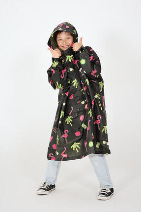Kinder Regenponcho – Unisex - Paradise