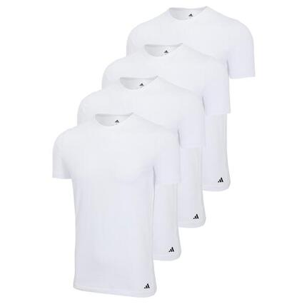 T-Shirt Herren 4er Pack Figurbetont-Crew Neck Shirt Active Flex Cotton 4P