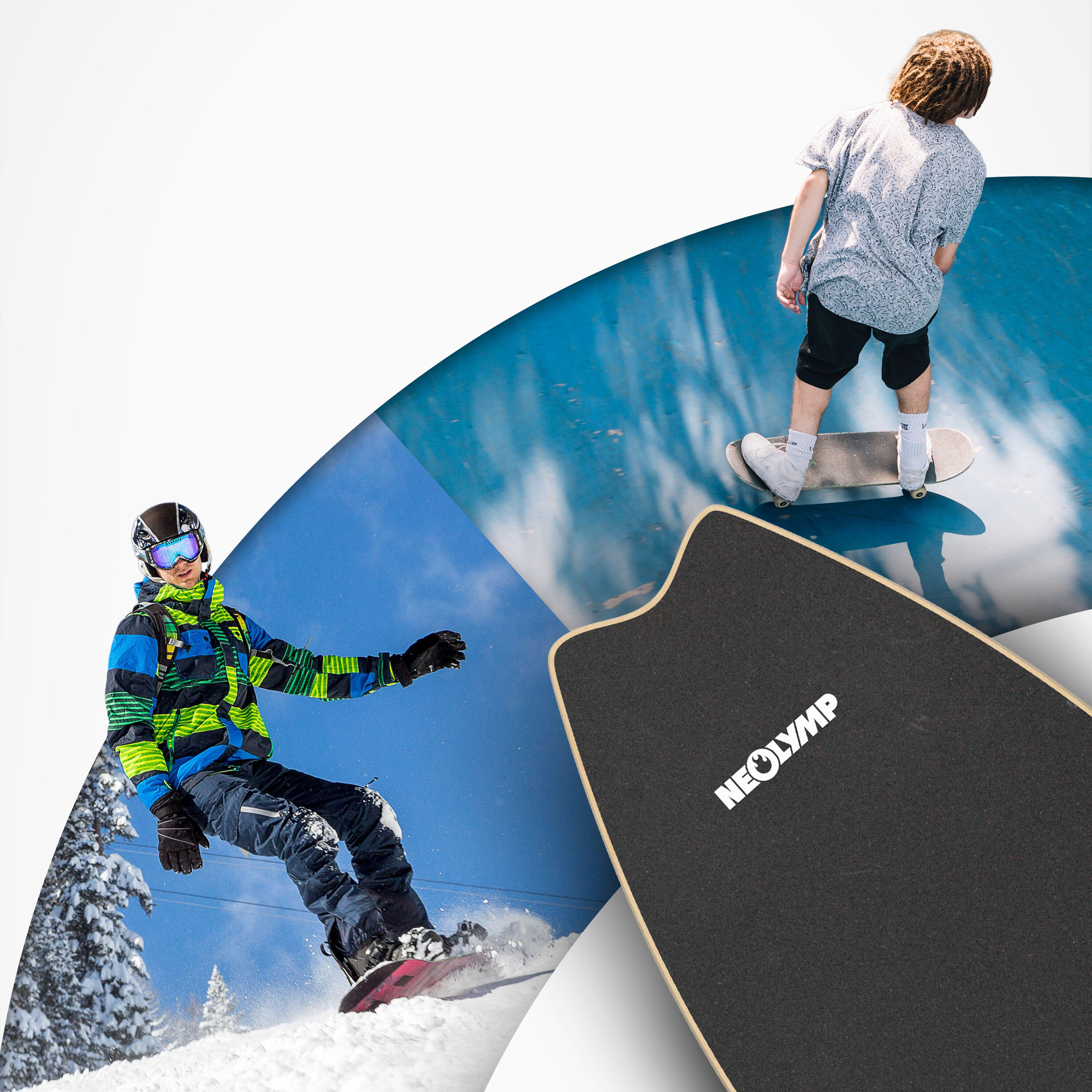 Balance Board aus Holz mit Rolle & Ball – 7 Stufen, rutschfest, bis 210 kg 7/7