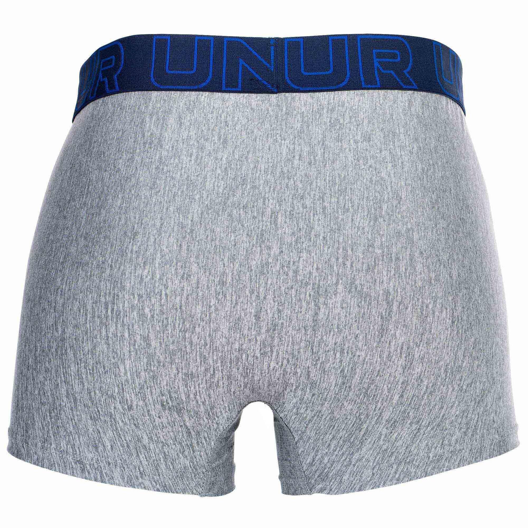 Boxershort Herren 3er Pack Figurbetont-UA PERFORMANCE TECH - SOLID 3 IN 3PK 5/7