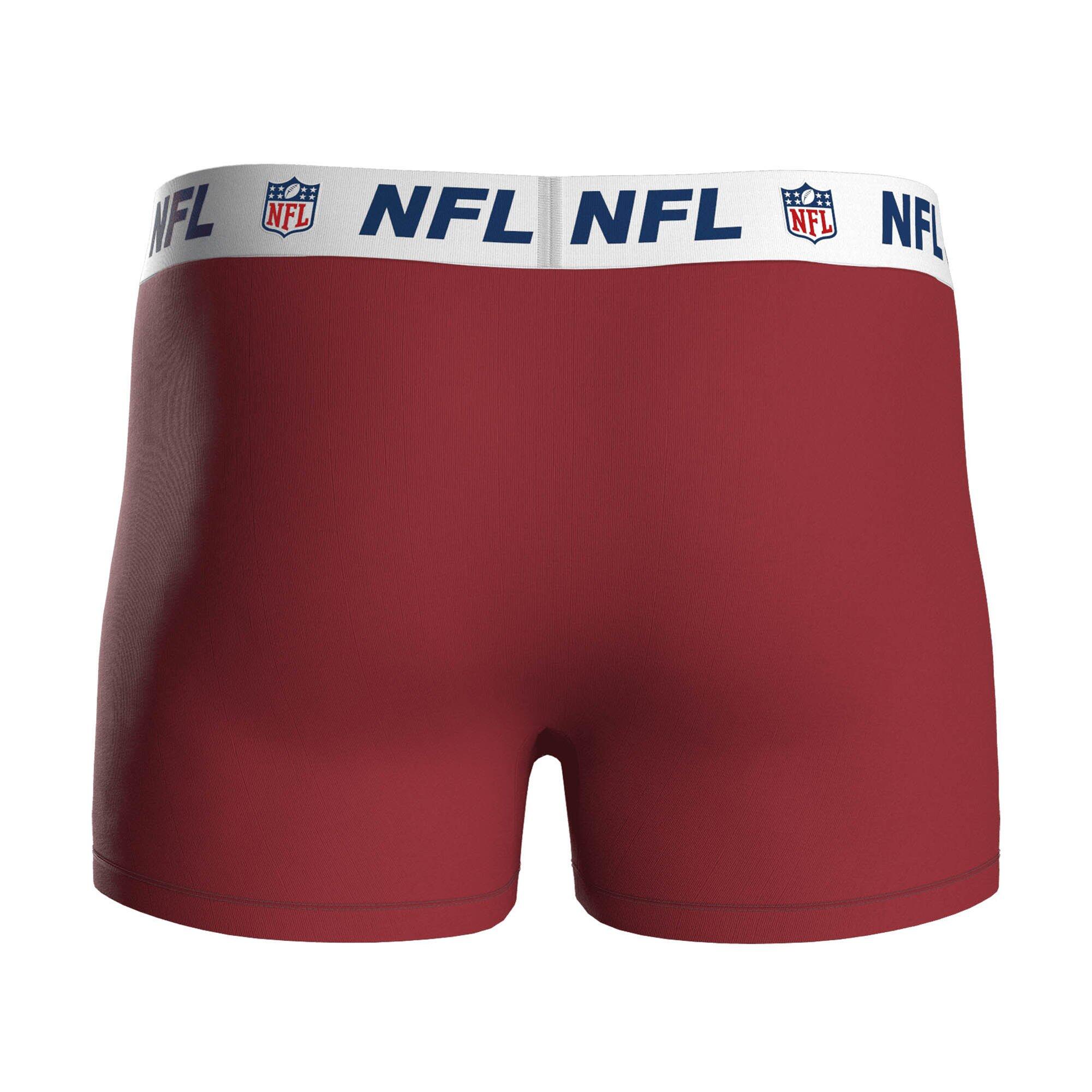 Calzoncillos Hombres Paquete de 3 Elástico-NFL SHIELD 3pk Boxers 6/7