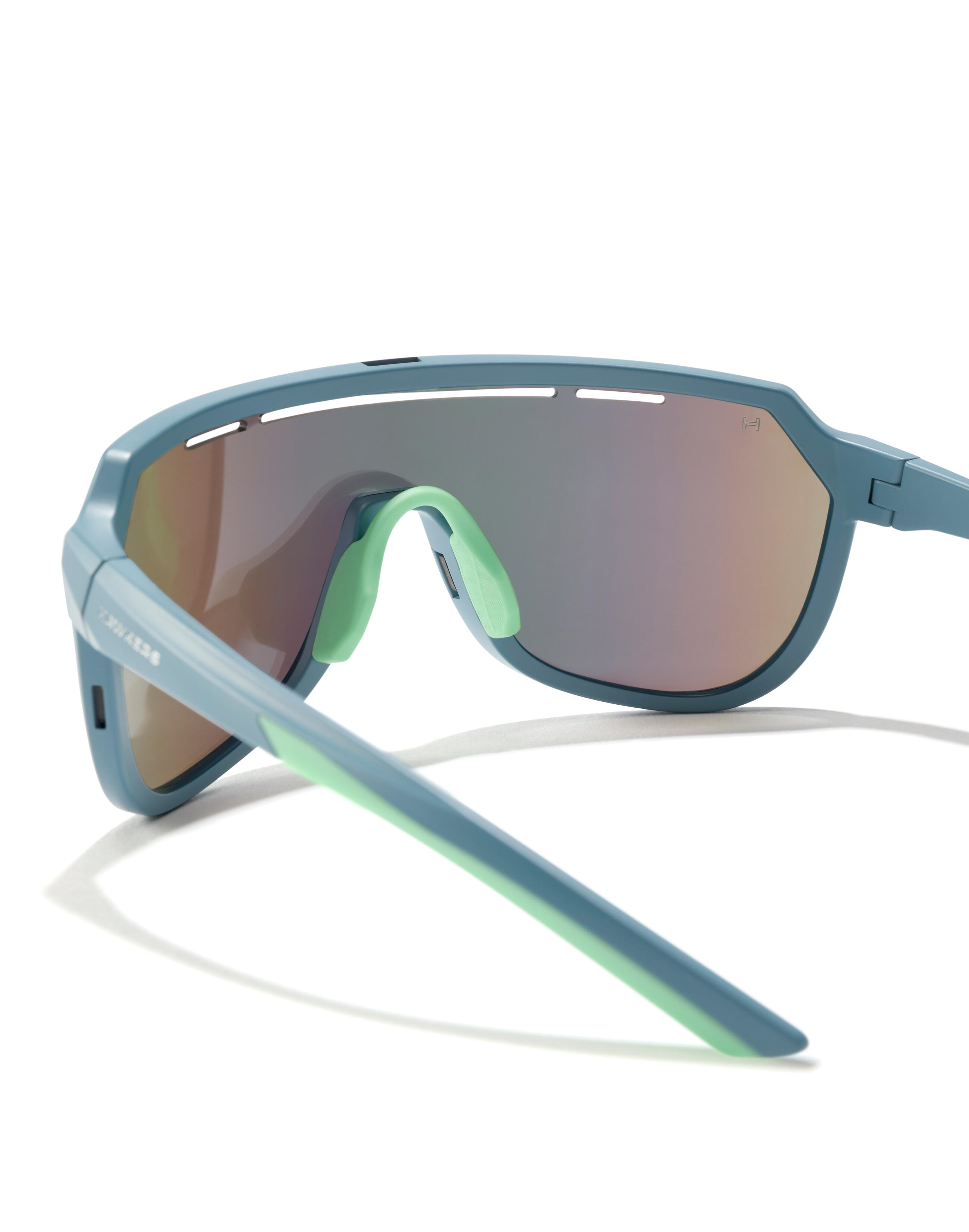 HAWKERS - Gafas de Sol para Hombre y Mujer - FLY - BLUE SMOKE YELLOW 4/8