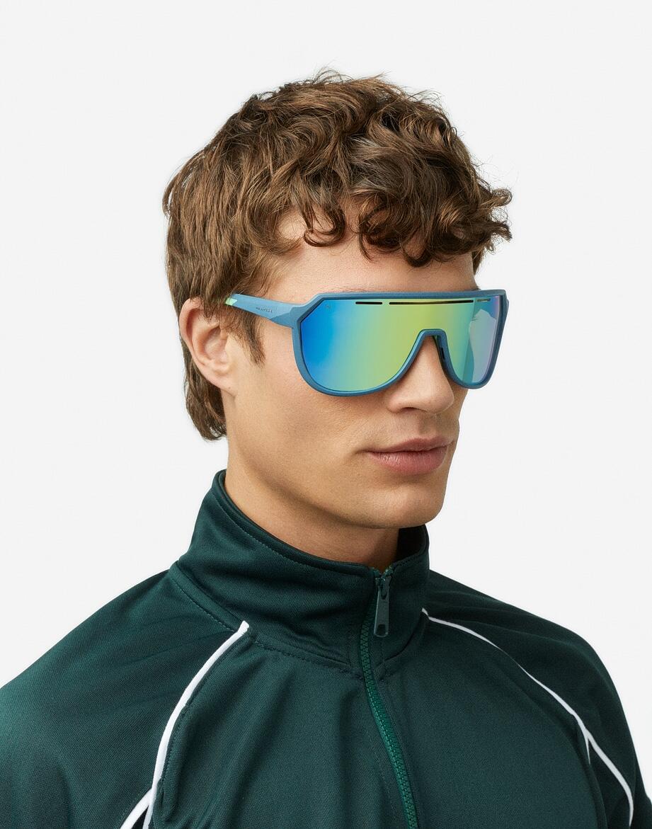 HAWKERS - Gafas de Sol para Hombre y Mujer - FLY - BLUE SMOKE YELLOW 6/8