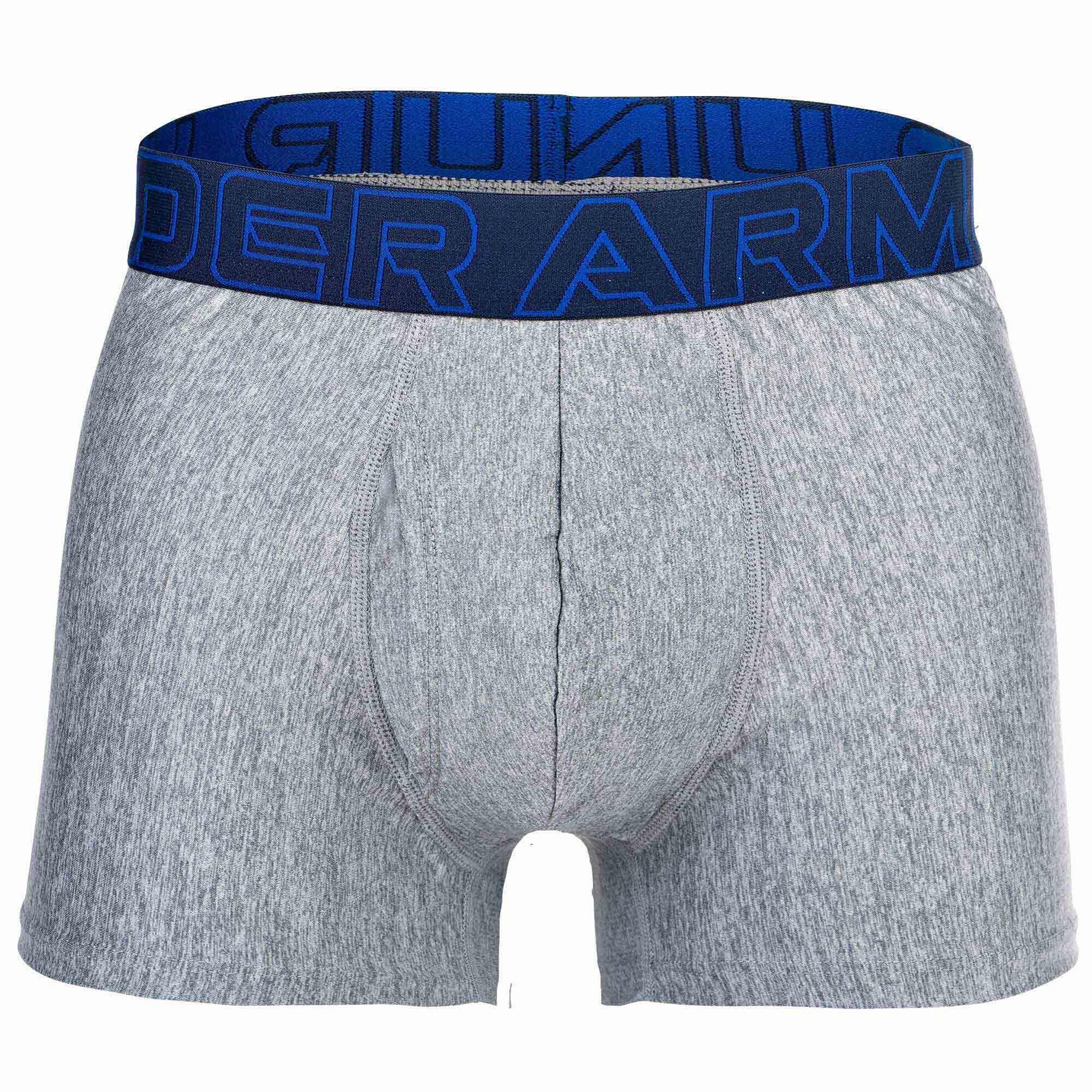 Boxershort Herren 3er Pack Figurbetont-UA PERFORMANCE TECH - SOLID 3 IN 3PK 4/7