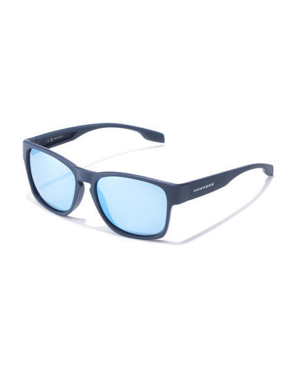 HAWKERS - Gafas de Sol para Hombre y Mujer - CORE RAW POLARIZED NAVY BLUE CHROME
