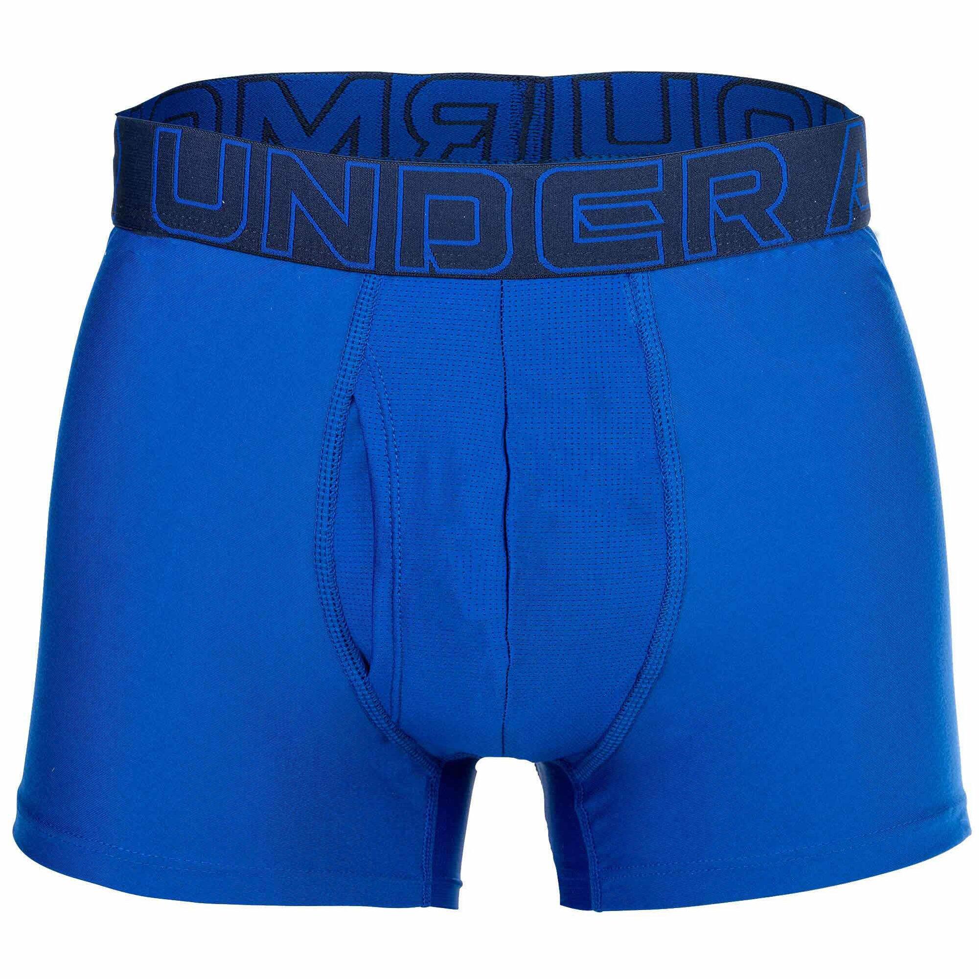 Boxershort Herren 3er Pack Figurbetont-UA PERFORMANCE TECH - SOLID 3 IN 3PK 6/7