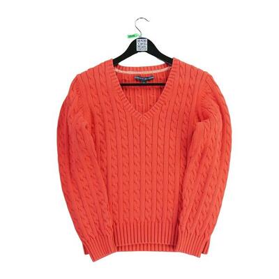 Seconda Mano - Maglione a maglia intrecciata da donna - Stato molto buono