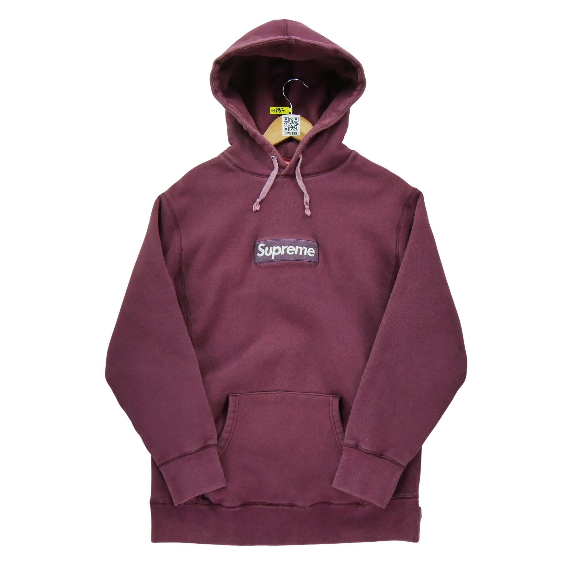 Supreme - Reconditionné - Sweat À Capuche Homme Burgundy - Bon État - Sweat-shirt - Rouge - Decathlon