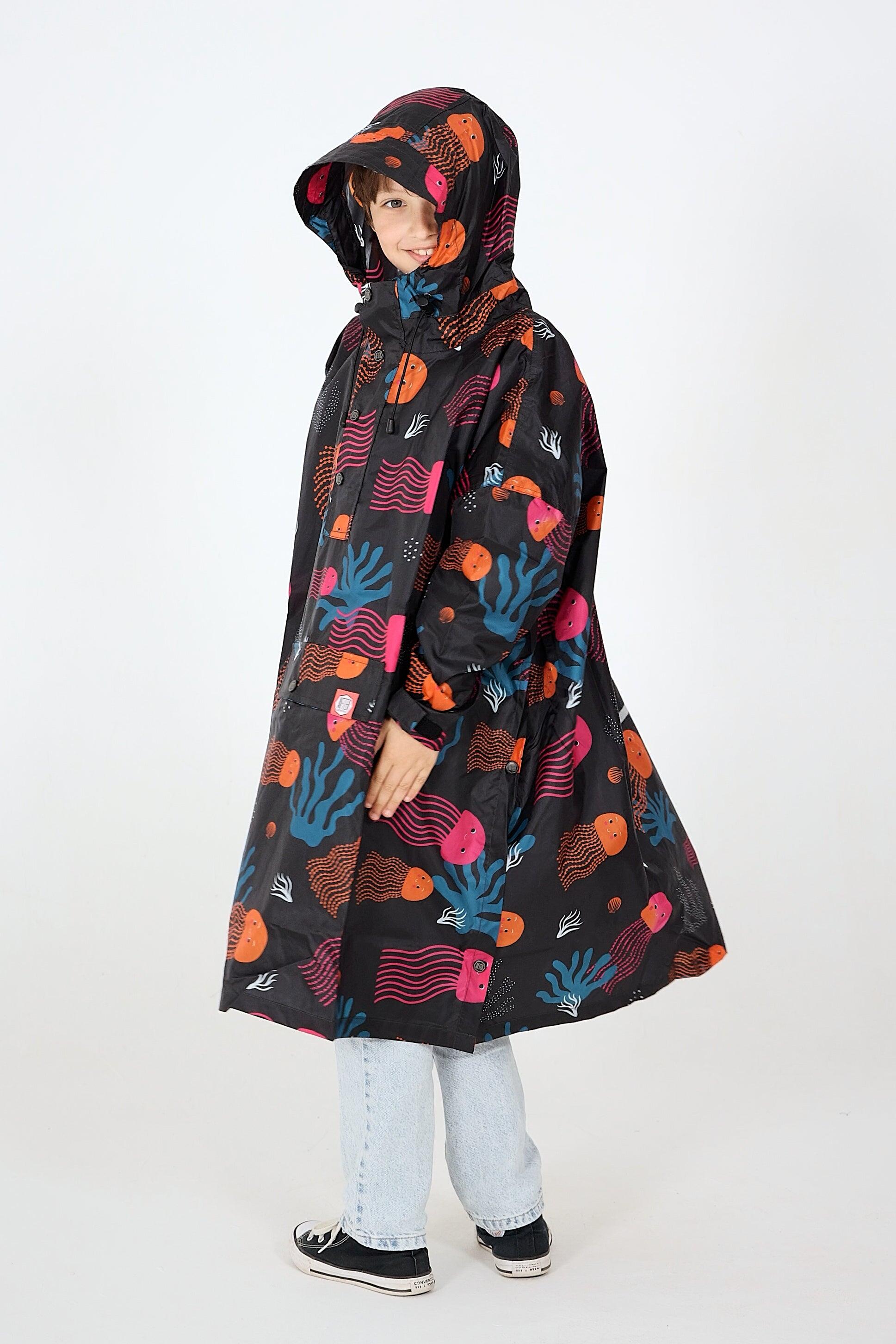 Poncho da pioggia bambini – Unisex - Jellow 3/5