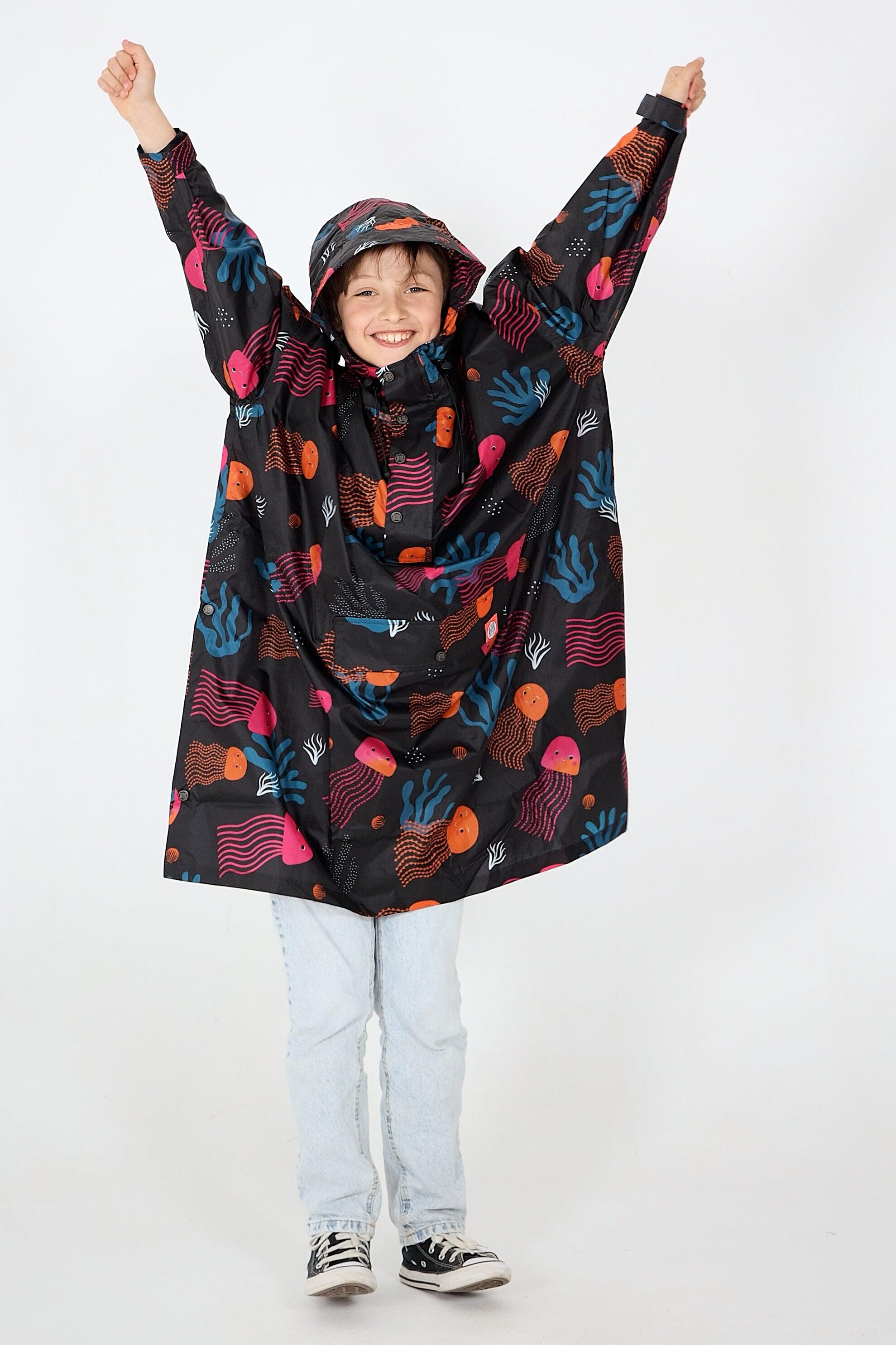 Poncho da pioggia bambini – Unisex - Jellow 2/5