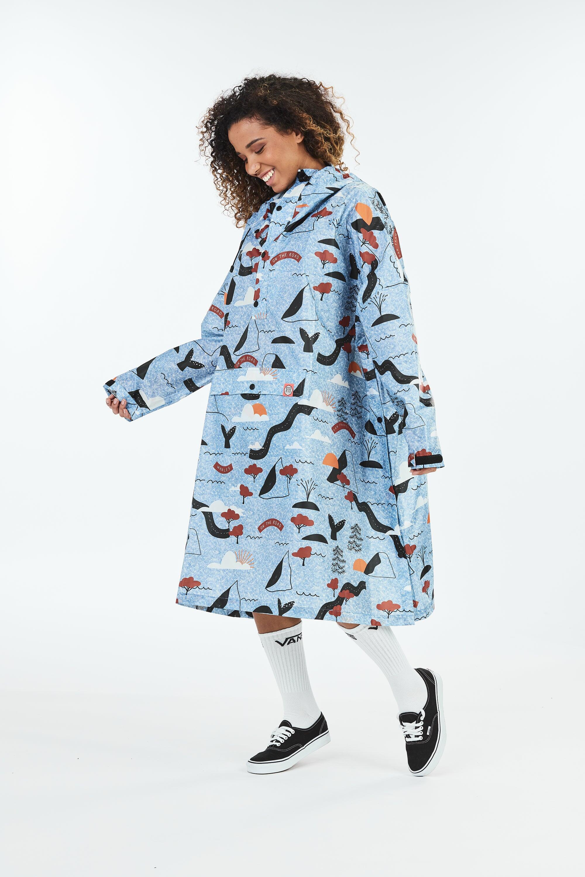 Adult Rain Poncho – Unisex - Sketchbook 3/4