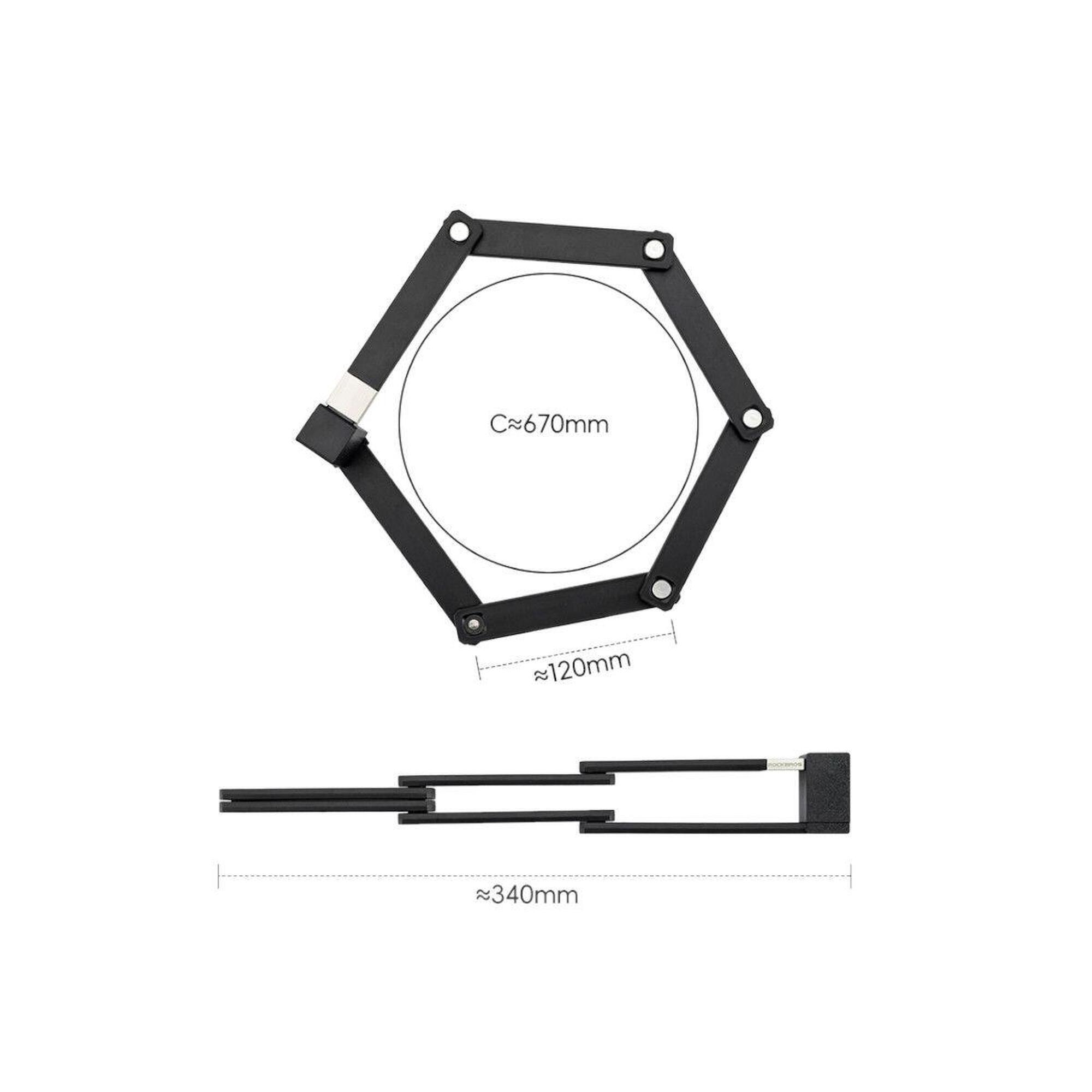 Antifurt Bicicletă Harmo S 90cm