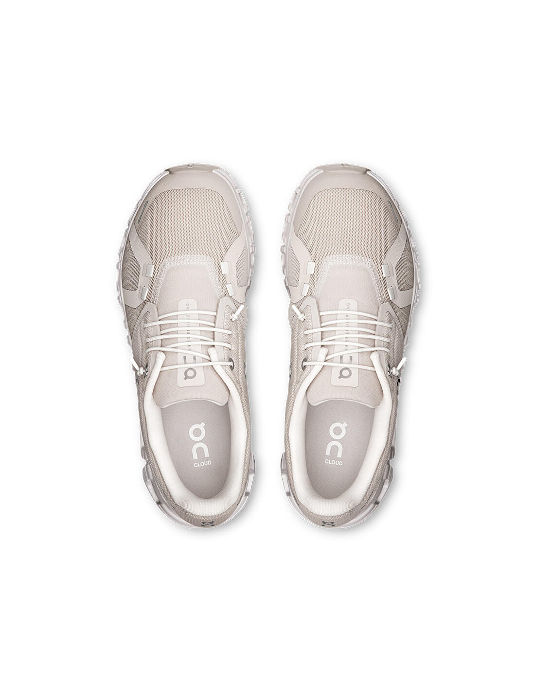 Scarpe Donna On Running Cloud 6 beige 4/7