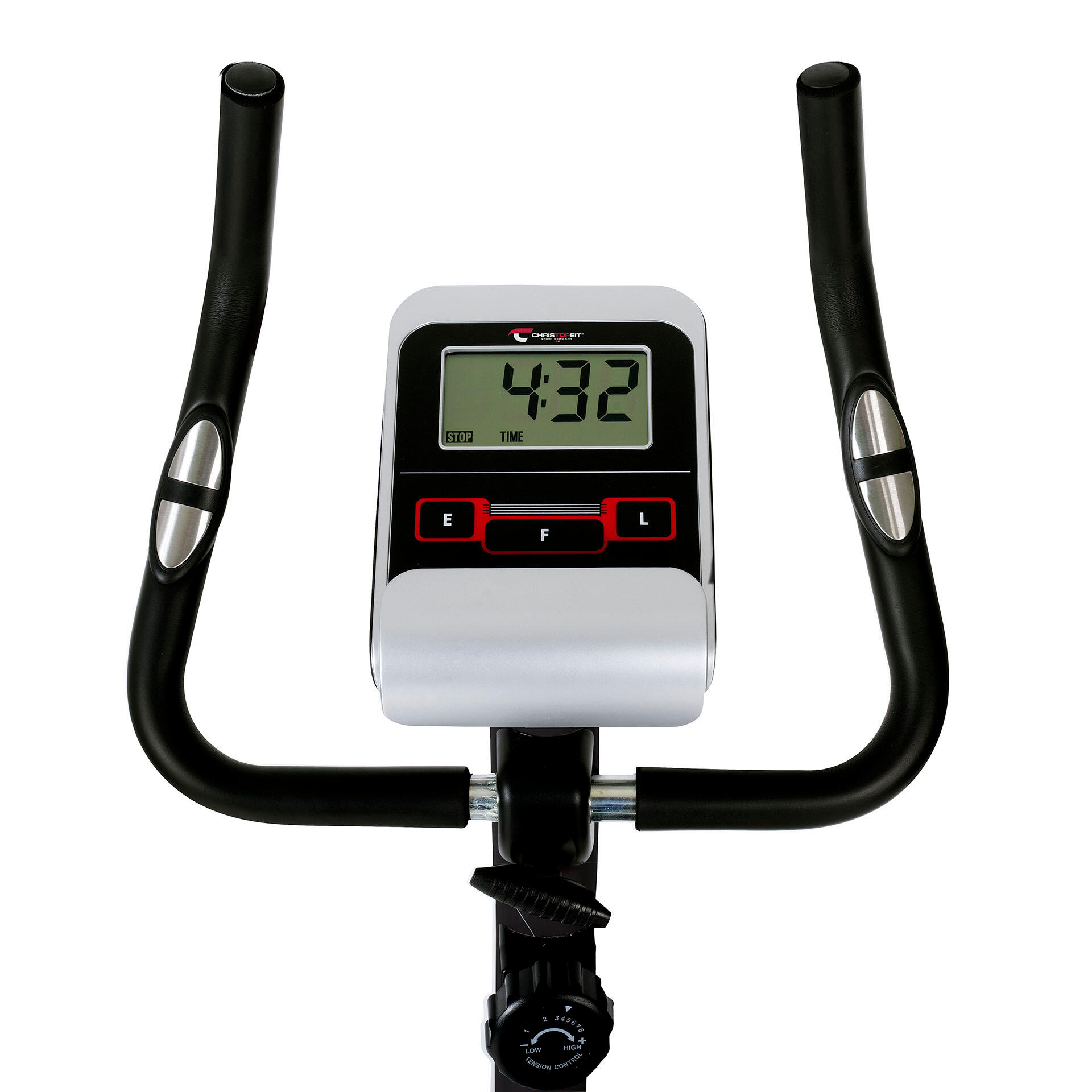 Christopeit Bicicleta estática AL1 II Negro 2/7