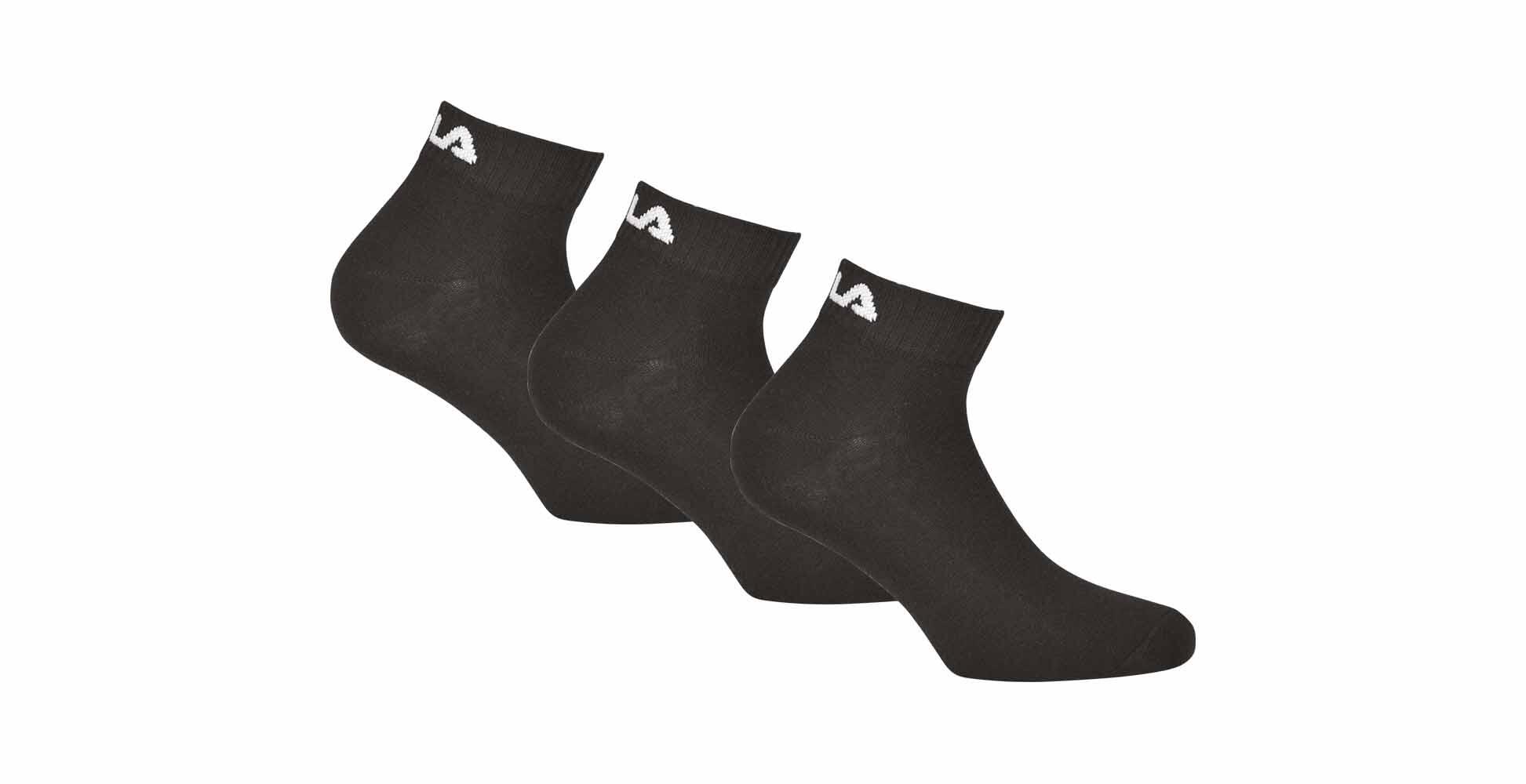 3 Paar Fila Unisex Training Sneakersocken Quarter Socken F9300 7/7