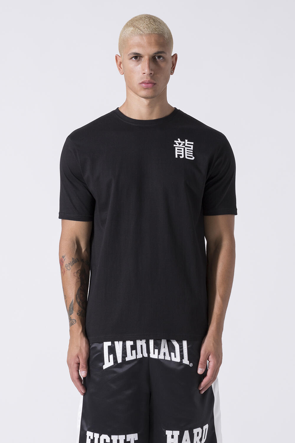 T-SHIRT EXCLUSIVE AVEC GRAPHIQUE DRAGON NOIR COTON 7/7
