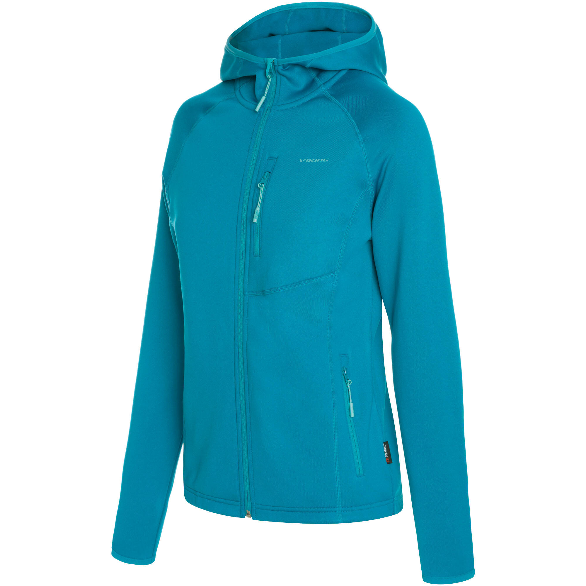 Bluza trekkingowa techniczna damska Viking Jukon Hoodie z kapturem na zamek 4/7