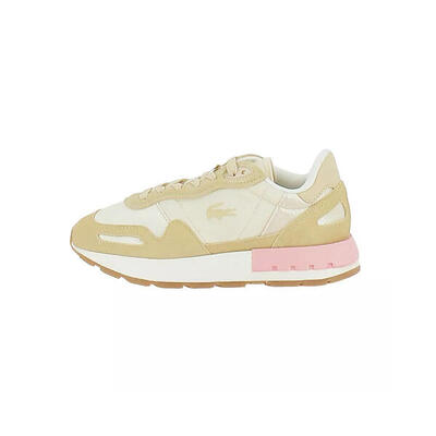 Sneakers lacoste model partner kleur beige