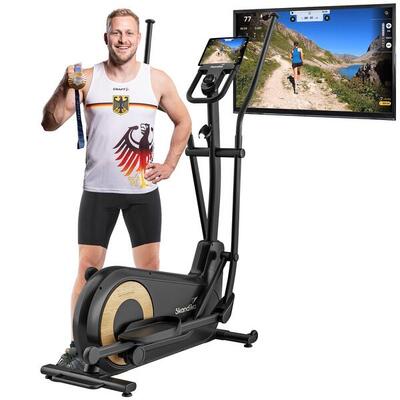 Crosstrainer carbon p24-rg - hometrainer zonder elektriciteit - met generator