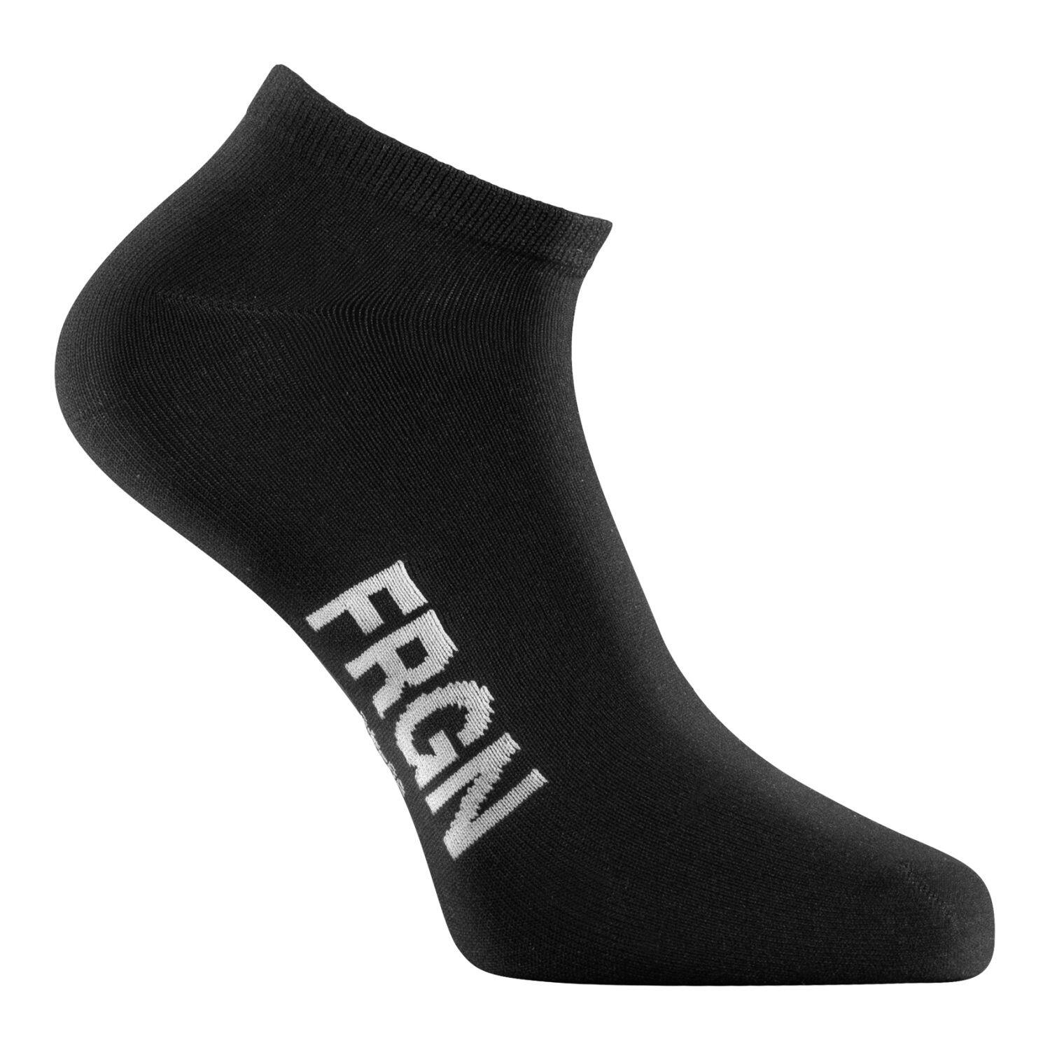 Lot de 6 paires de chaussettes tiges courtes homme Freegun noir 2/3
