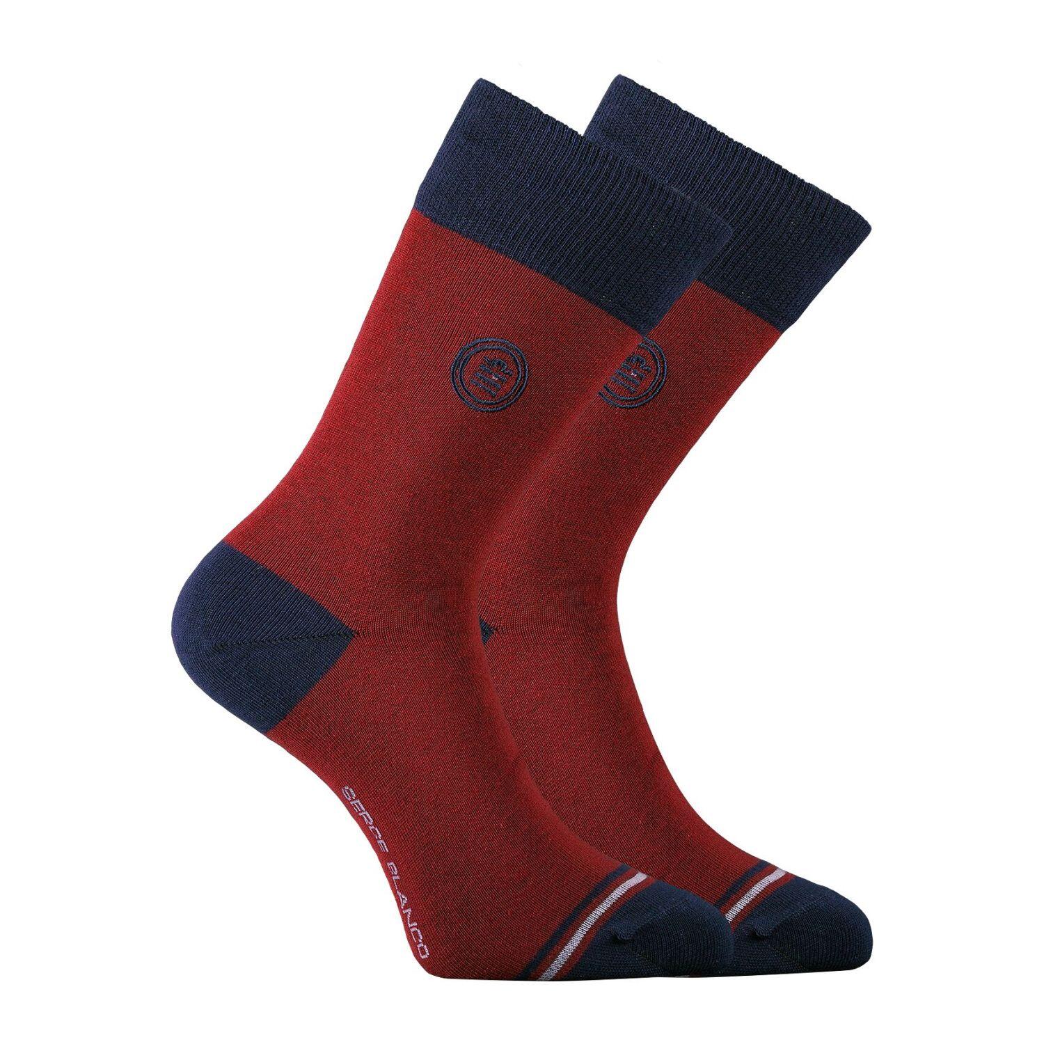 Lot de 9 Paires de Chaussettes de ville coton homme peigné doux 2/5