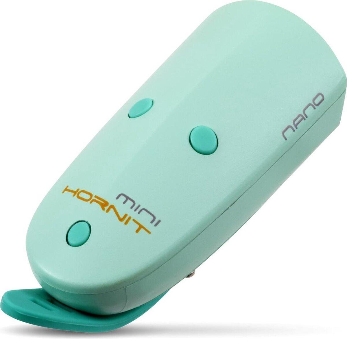 Mini Hornit Nano – Campanello e luce per bici e monopattino - Verde 3/6