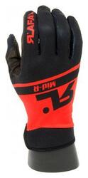 Gants mi-saison RAFA'L MID-R noir et rouge
