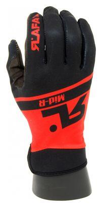 RAFALSOCKS RAFA'L MID-R Mid-Season Gloves Schwarze / Red