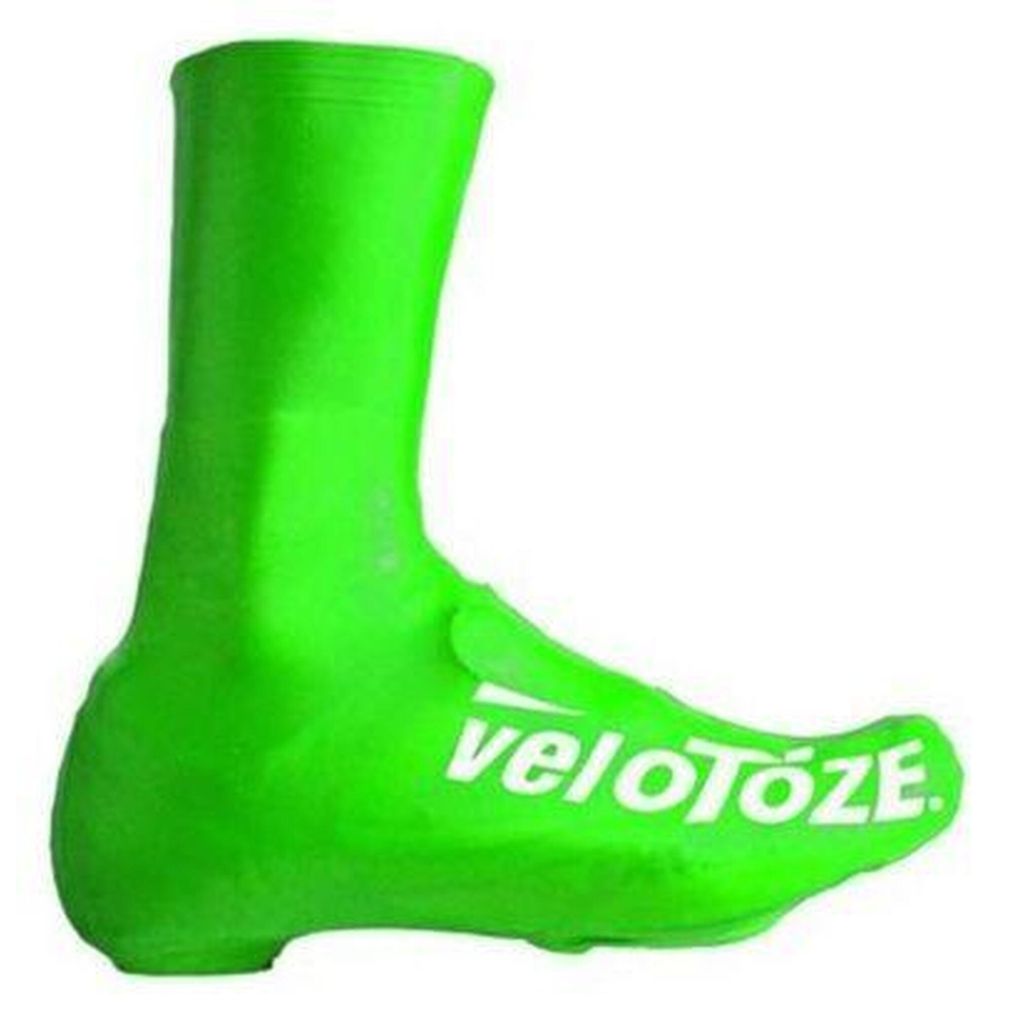 Velotoze - Couvre Chaussures Velotoze Silicone Tall Vert - Collant De Vélo - Vert - S - Decathlon
