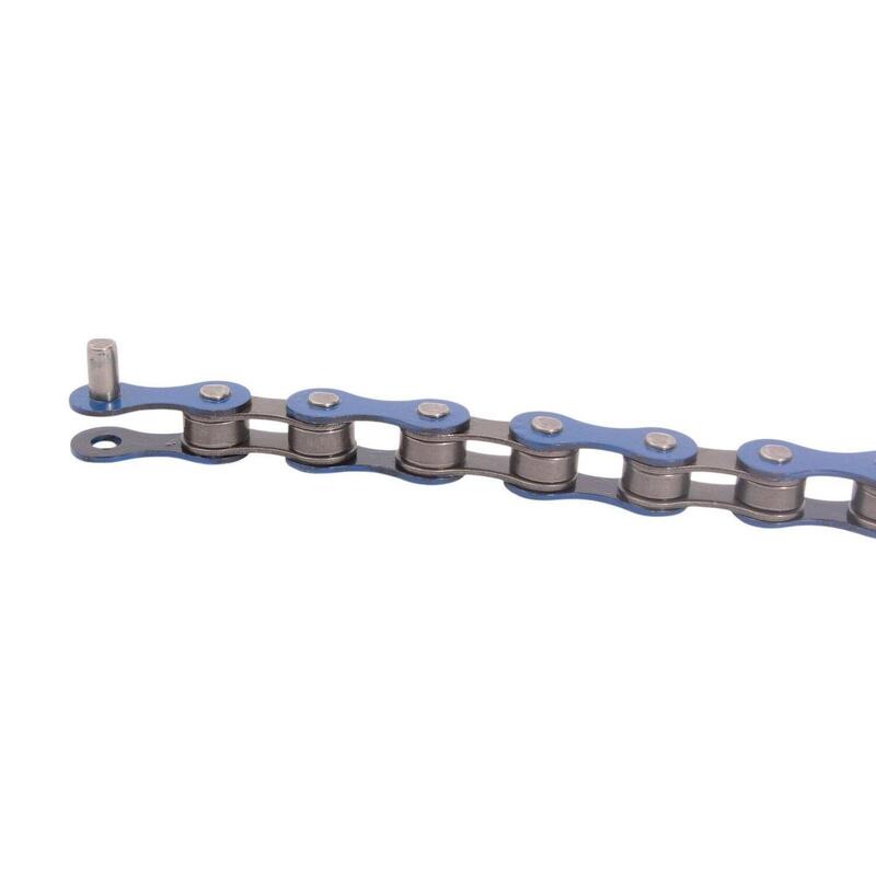 BMX CHAIN BLUE BLUE 1/2 "x1/8" STEEL KHEBIKES