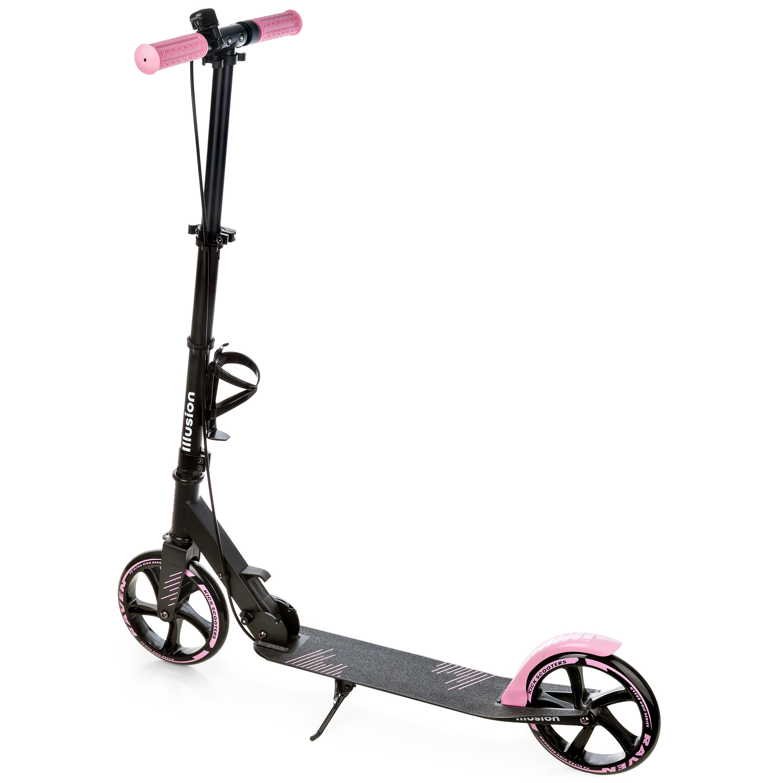 Trotinete Raven Illusion 200mm com travão, campainha e suporte para garrafas 4/7