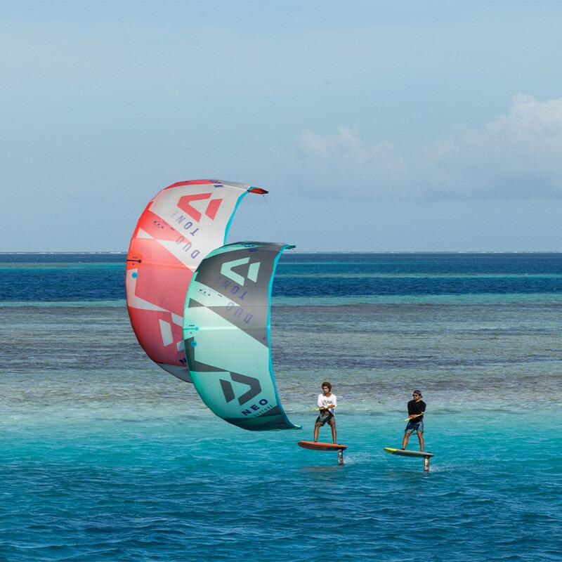 DUOTONE NEO 2025 CORAL/LIGHT GREY KITESURF VLEUGEL 3/7