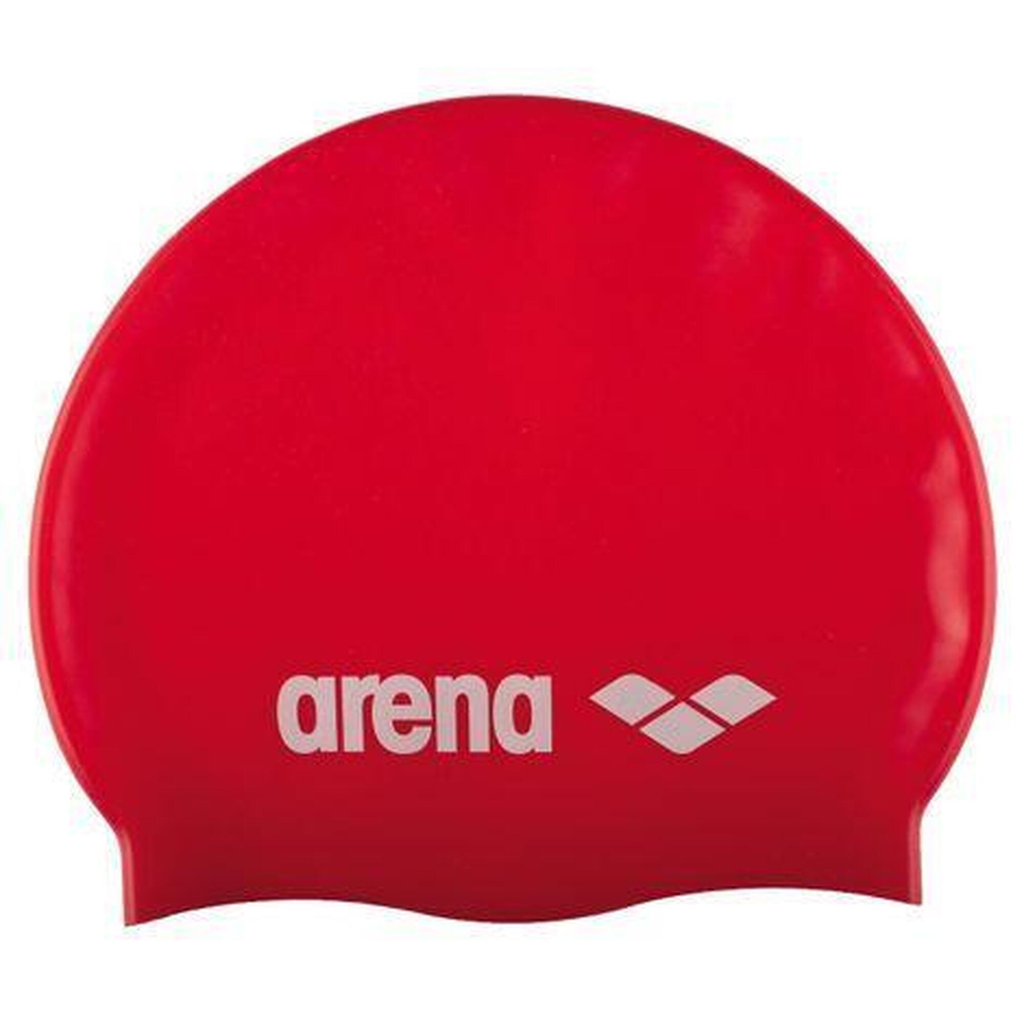 ARENA Arena Badmuts Classic Silicone Rood