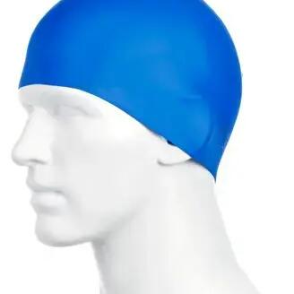 Speedo Moulded Silicon Cap Blue