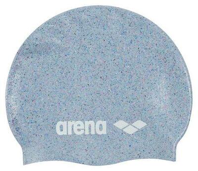 Arena siliconen badmuts grijs